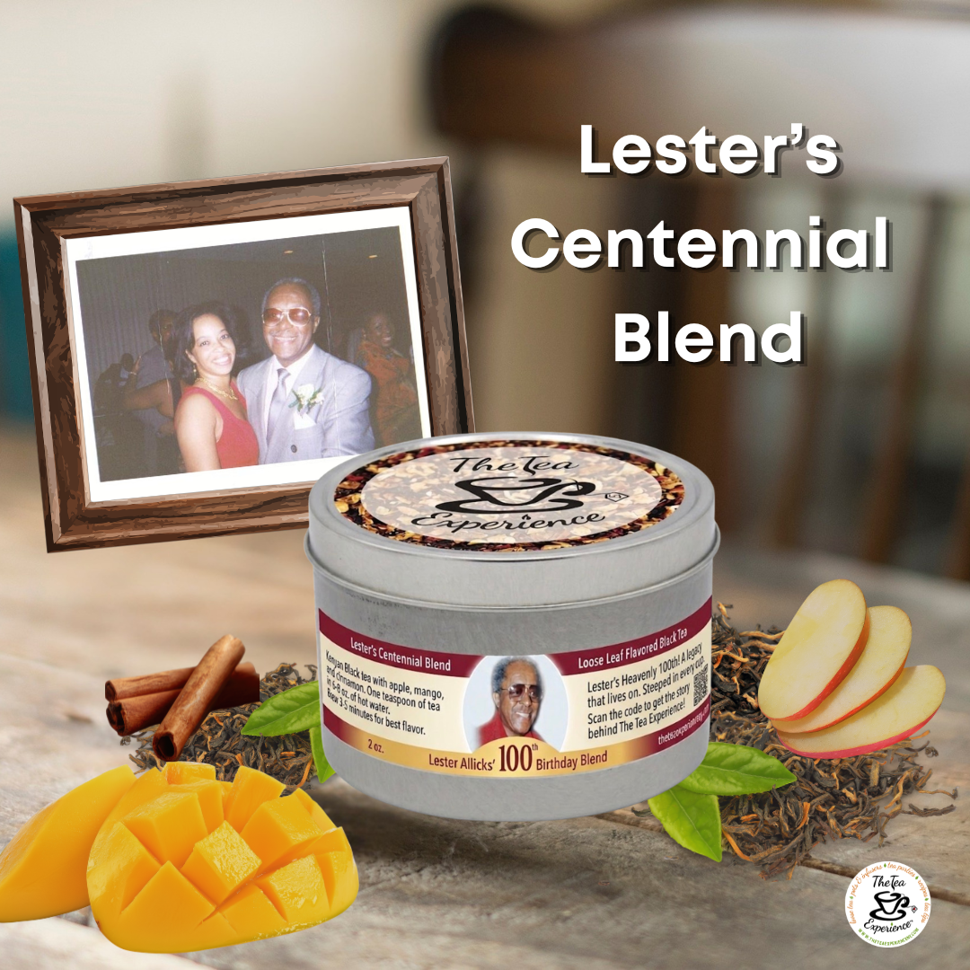 2 oz. can with label - Lester's Centennial Blend