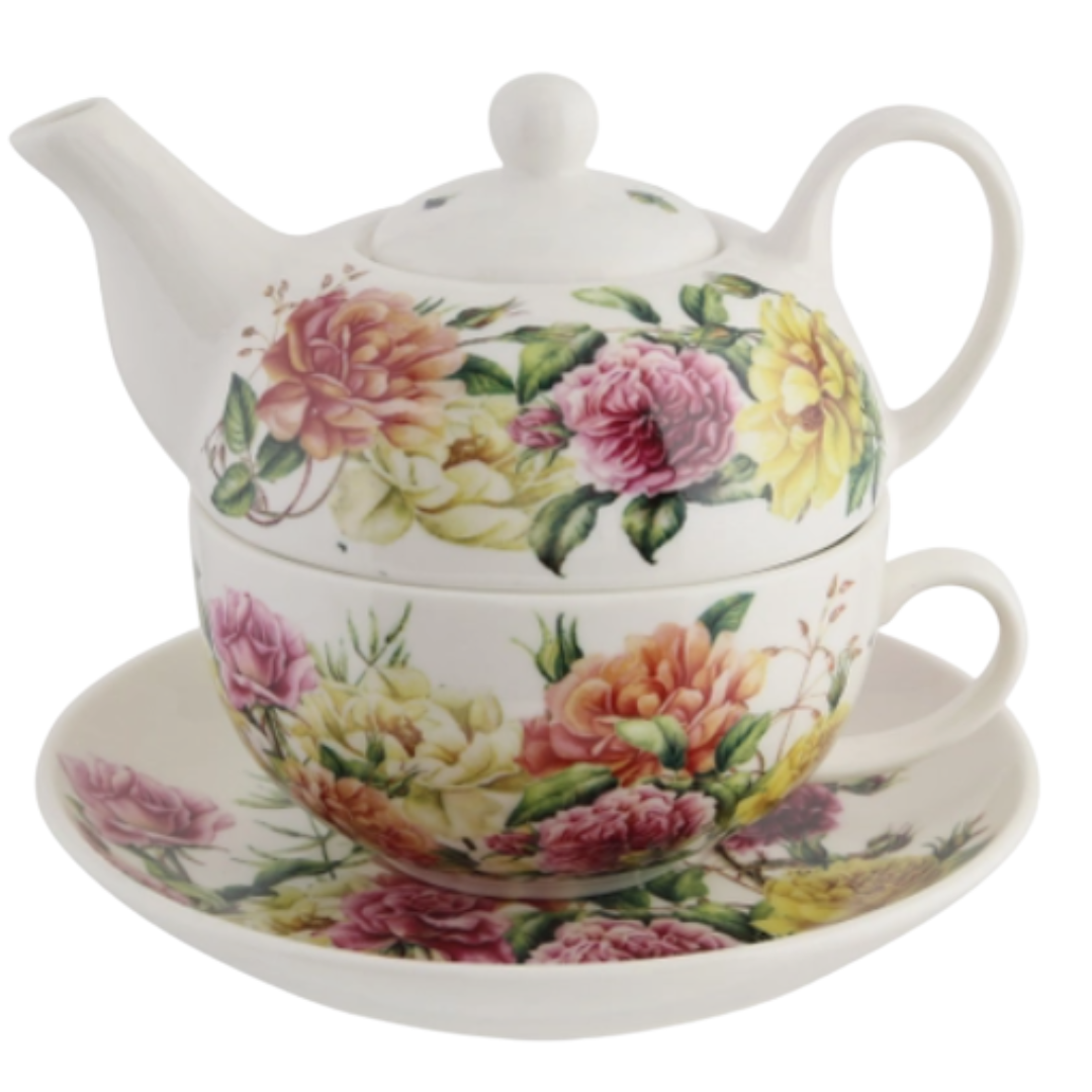 Floral Garden Tea for Me Tea Set