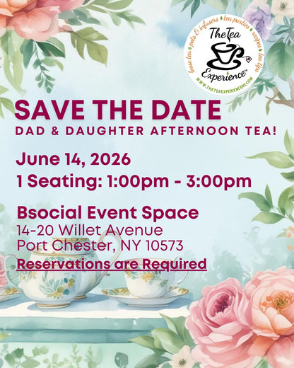 Dad & Daughter Afternoon Tea